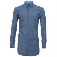 Рубашка , размер 48/M/178-186, синий Imperator