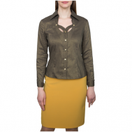 Блуза  , размер 44, зеленый Galar