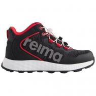 Ботинки , размер 32, черный, красный Reima