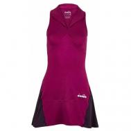 Платье , в спортивном стиле, прилегающее, размер XL, фиолетовый DIADORA