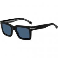 Солнцезащитные очки , прямоугольные, с защитой от УФ, черный BOSS
