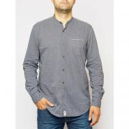 Рубашка , размер (46)S, синий Pierre Cardin