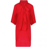 Платье , натуральный шелк, вечернее, размер 40, красный Stella McCartney