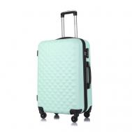 Умный чемодан , 67 л, размер M, зеленый L'Case