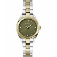Наручные часы  Наручные часы  WW00047003L4, зеленый, золотой Furla