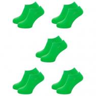 Носки , 5 пар, размер 43/46, зеленый LORENZLINE