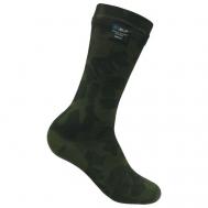 Термоноски  Camouflage, размер S, зеленый, черный DexShell