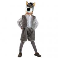 Карнавальный костюм «Волк», мех, размер 28, рост 110 см Batik