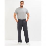 Брюки , размер 50, рост 188см, серый Хорошие брюки