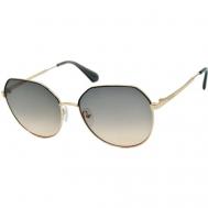 Солнцезащитные очки , круглые, оправа: металл, градиентные, с защитой от УФ, для женщин, мультиколор Max&Co