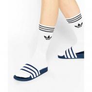 Носки  унисекс , 5 пар, классические, размер 42-46, белый Adidas