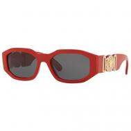Солнцезащитные очки , красный Versace