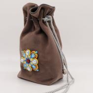 Сумка  торба , внутренний карман, коричневый SVARGARUS
