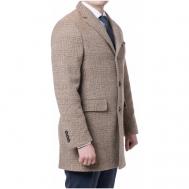 Пальто , шерсть, размер 56/176, бежевый Truvor