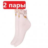Женские носки  средние, размер 25-27(40-41), черный Gamma