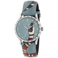 Наручные часы  Наручные часы  YA1264080, голубой Gucci