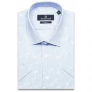 Рубашка , размер (54)2XL, голубой Poggino