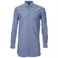 Рубашка , размер 48/M/170-178, синий Imperator