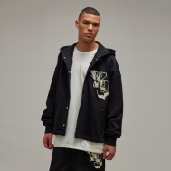 Худи  Graphic french terry hoodie, размер XS, черный Y-3 ADIDAS