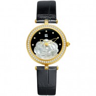 Наручные часы   BIJOU 4024L-2, черный, золотой Lincor