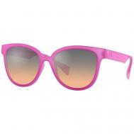 Солнцезащитные очки , бабочка, оправа: пластик, с защитой от УФ, для женщин, розовый Italia Independent