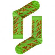 Мужские носки , 1 пара, классические, размер 29, зеленый Dega