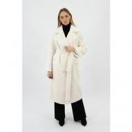 Пальто  демисезонное, размер 44, белый 365 clothes