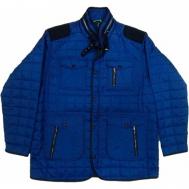 Куртка , мужская, демисезон/зима, силуэт прямой, размер 10XL(70), синий Olser