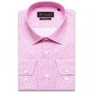 Рубашка , размер (54)2XL, розовый Poggino
