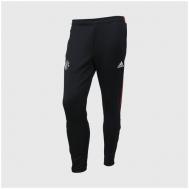 Футбольные брюки , размер l, красный Adidas