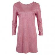 Платье , вечернее, до колена, открытая спина, размер 50, розовый Open-style