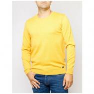 Пуловер , размер (52)XL, желтый Pierre Cardin