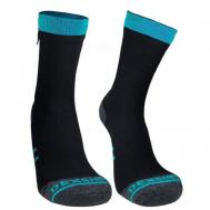 Носки  Running Lite, размер L, черный, голубой DexShell