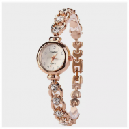 Наручные часы Часы женские  Vente с кристаллами из нержавеющей стали, золотой LVPAI