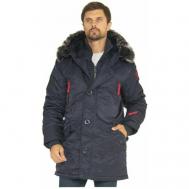 куртка  зимняя, размер M, синий Apolloget
