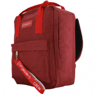 Сумка дорожная сумка-рюкзак  40135717_7, 29 л, 36х30х27 см, ручная кладь, красный Optimum Crew