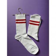 Женские носки , размер 38/41, белый, красный Mouse House