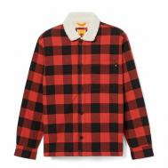 куртка-рубашка , демисезон/лето, размер XL, красный Timberland