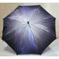 Зонт-трость , полуавтомат, купол 85 см., 8 спиц, фиолетовый Anetta