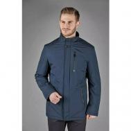 куртка , силуэт прилегающий, ветрозащитная, размер 48, синий Lexmer