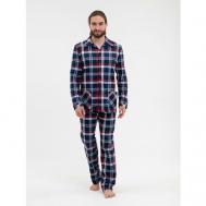Пижама , брюки, джемпер, утепленная, размер 54, мультиколор Lilians
