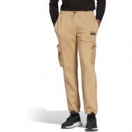 брюки  R.Y.V., карманы, размер S, бежевый adidas Originals