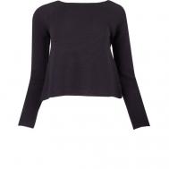 Пуловер , размер L, черный United Colors of Benetton