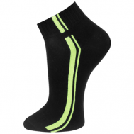 Мужские носки , 1 пара, укороченные, размер 29, черный Palama