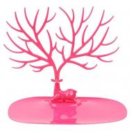 Подставка для украшений 15х25х25 см, розовый Нет бренда
