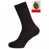 Мужские носки , 5 пар, 5 уп., размер 42-43, черный Greg