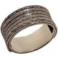 Кольцо  серебро, 925 проба, оксидирование, размер 18.5 Tutushkin Jeweler