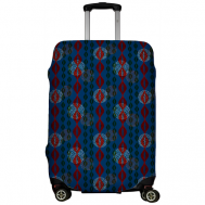 Чехол для чемодана , размер S, синий, черный LeJoy