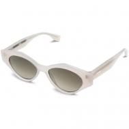Солнцезащитные очки , кошачий глаз, оправа: пластик, градиентные, для женщин, бежевый EIGENGRAU