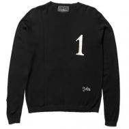 Пуловер , размер XL, черный John Richmond